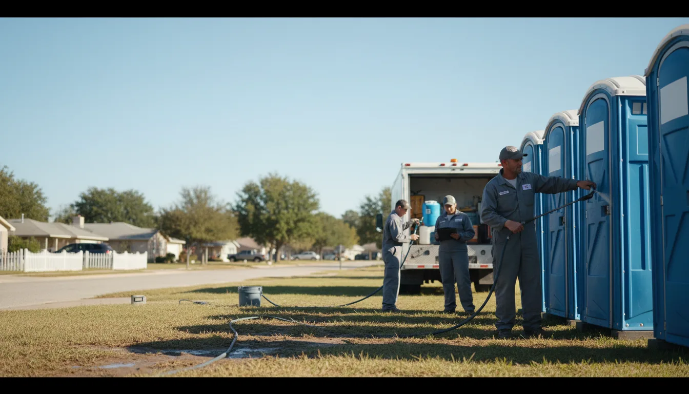 Long-Term Portable Toilet Rental in Mansfield, AR near me